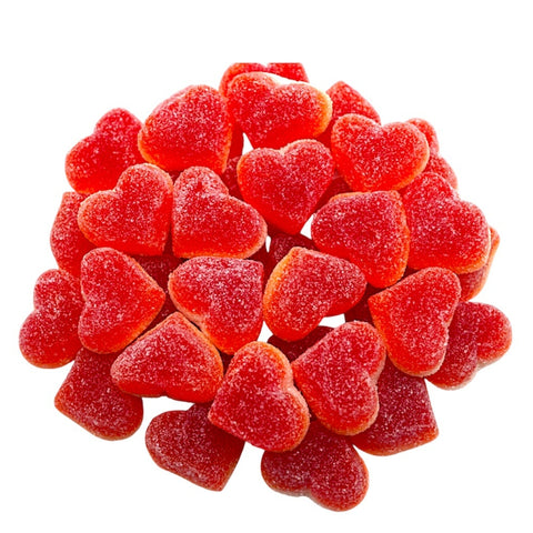 Filled Peach Hearts