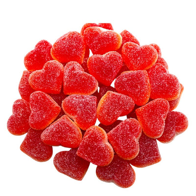 Filled Peach Hearts