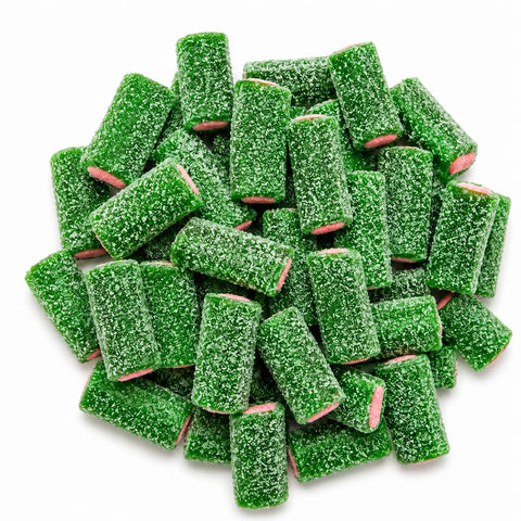 Sour Watermelon Licorice Bites