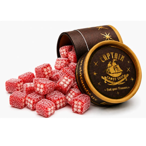 Sour Strawberry Bricks