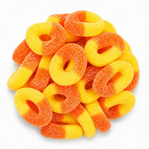Gummy Peach Rings