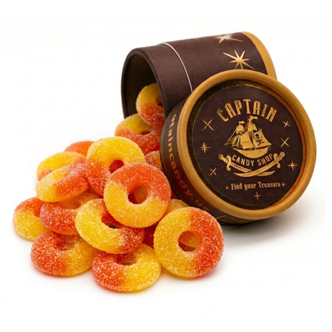 Gummy Peach Rings
