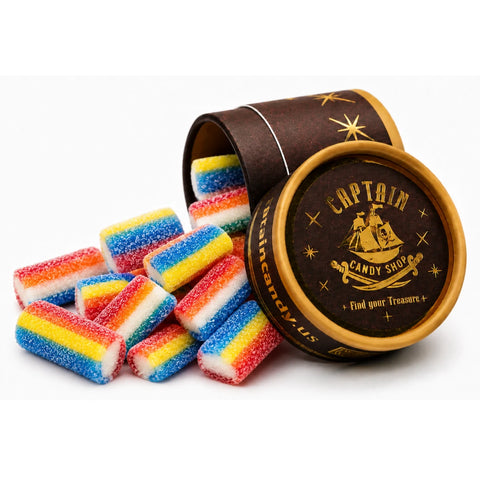 Sour Rainbow Filled Licorice