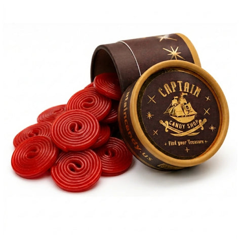 Strawberry Licorice Discs