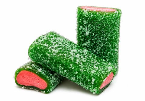 Sour Watermelon Licorice Bites